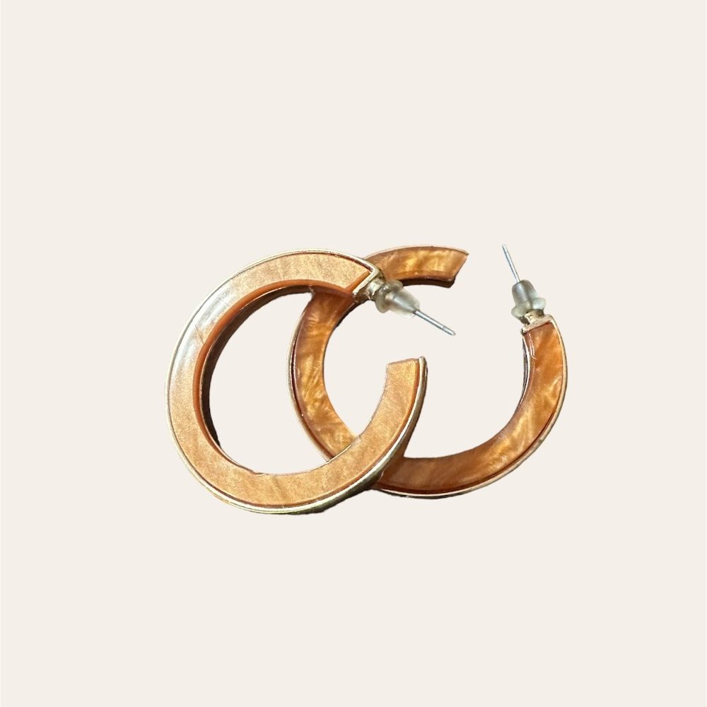 Yellow/Orange Call It Spring Earrings